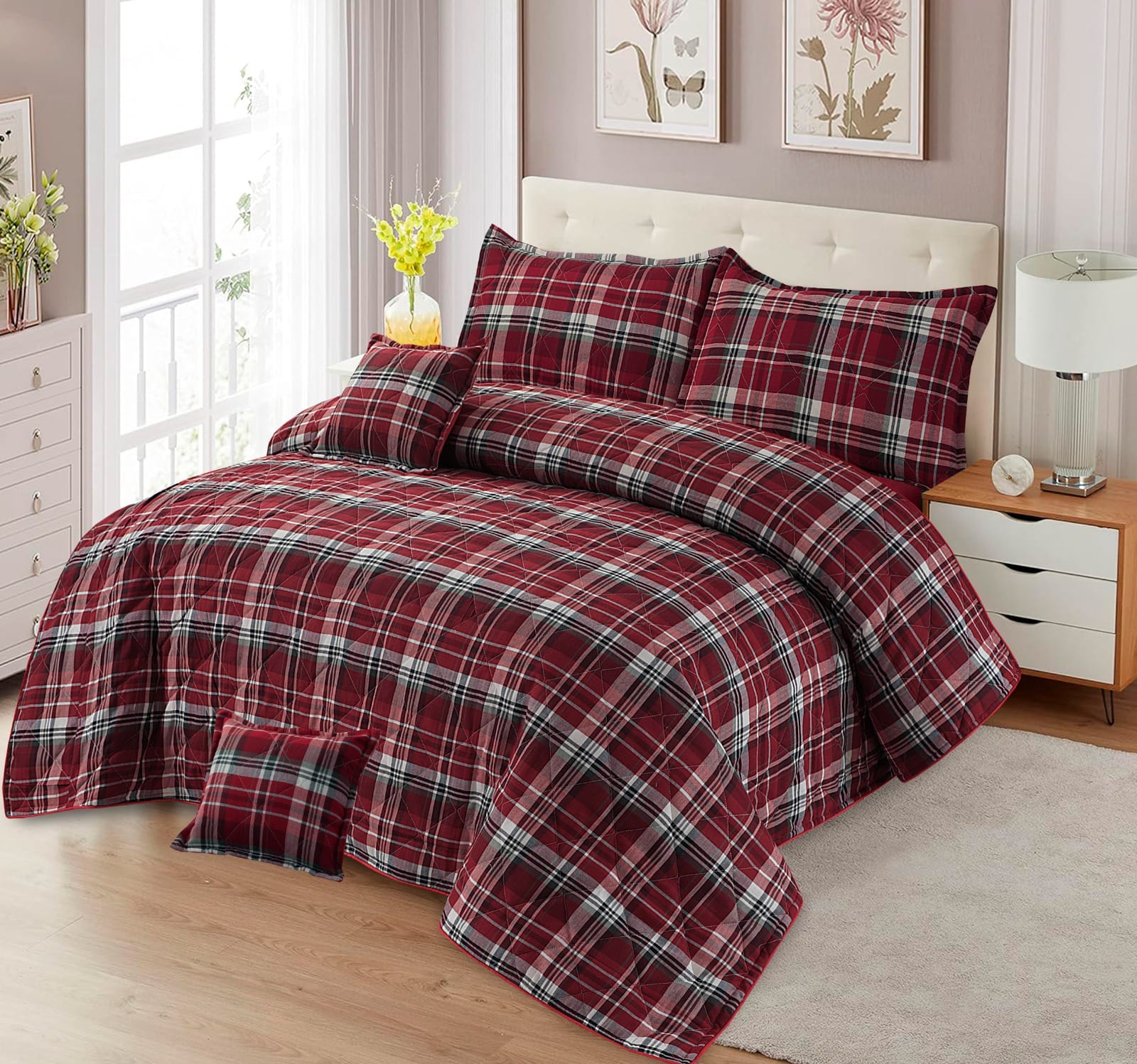 ROYAL SQUARE |5| PCS BEDSHEET