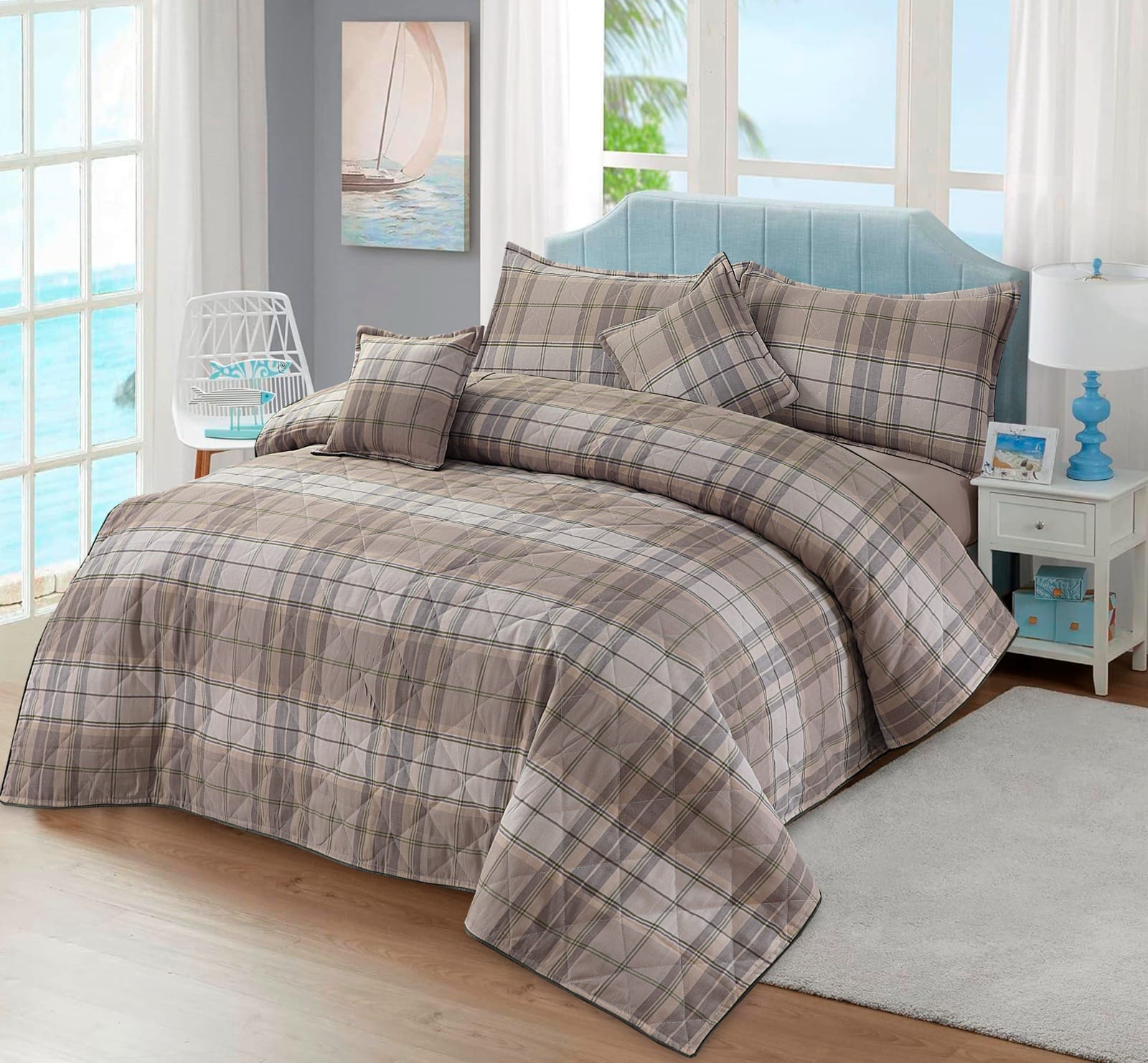 ROYAL SQUARE |5| PCS BEDSHEET