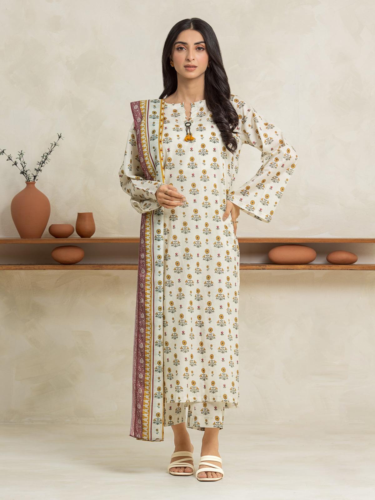 EDENROBE LAWN |3| PCS UNSTITCHED