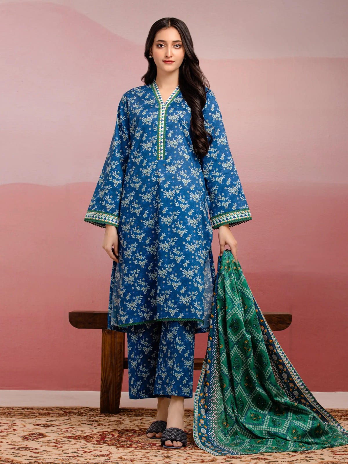 EDENROBE LAWN |3| PCS UNSTITCHED