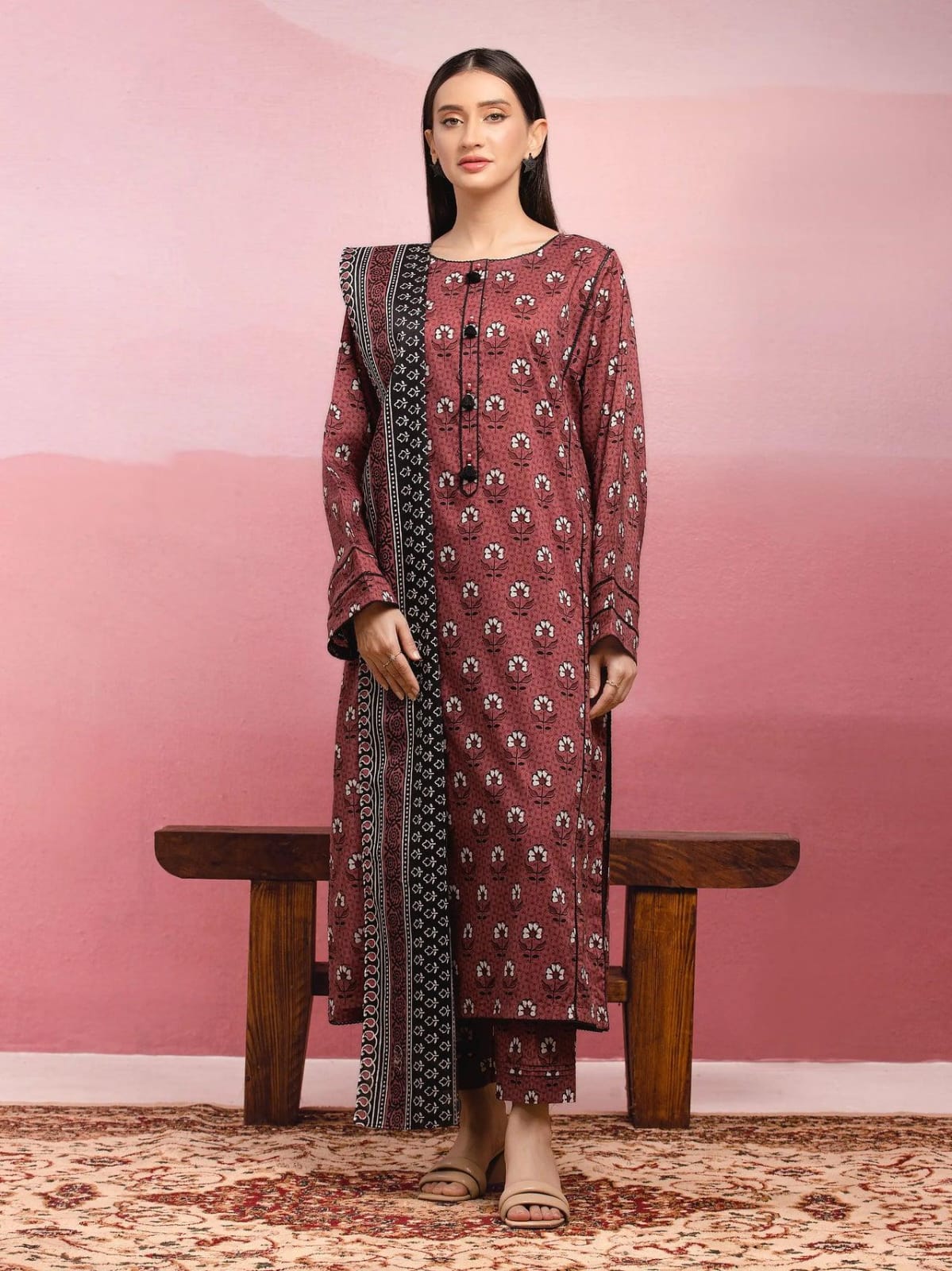 EDENROBE LAWN |3| PCS UNSTITCHED