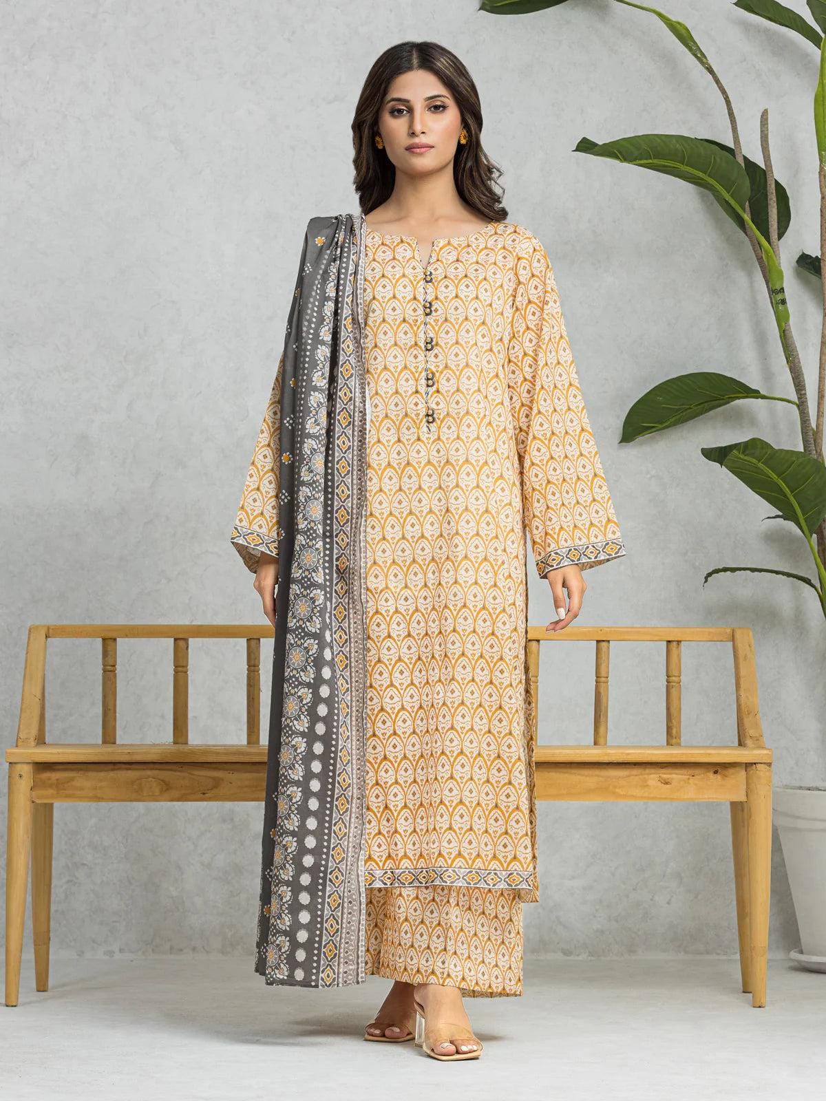 EDENROBE LAWN |3| PCS UNSTITCHED