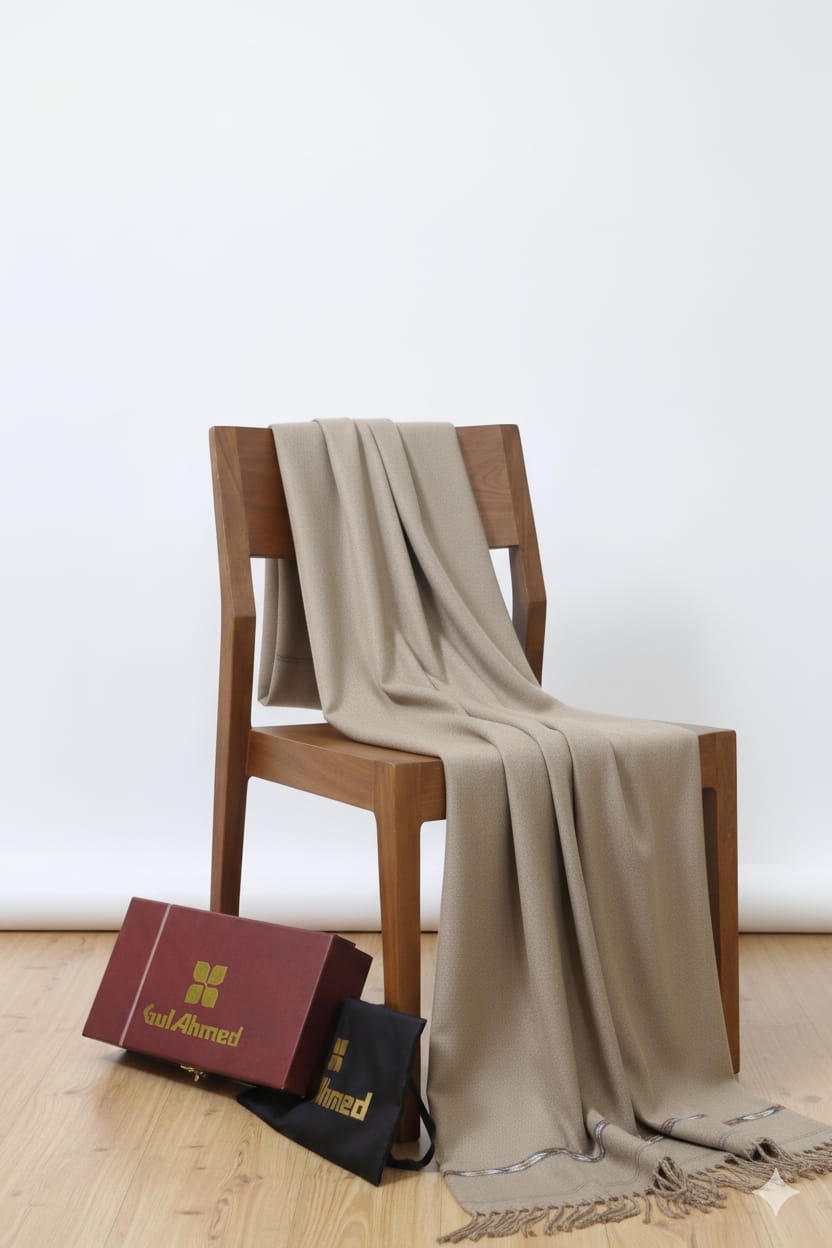 GUL AHMED MEN'S SHAWL D109