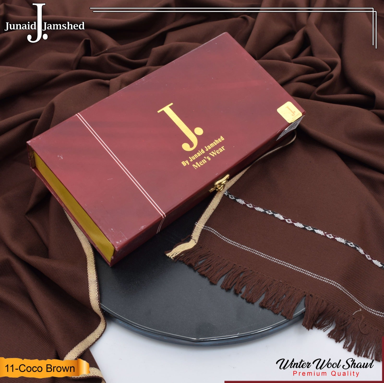 J. MEN'S SHAWL D206