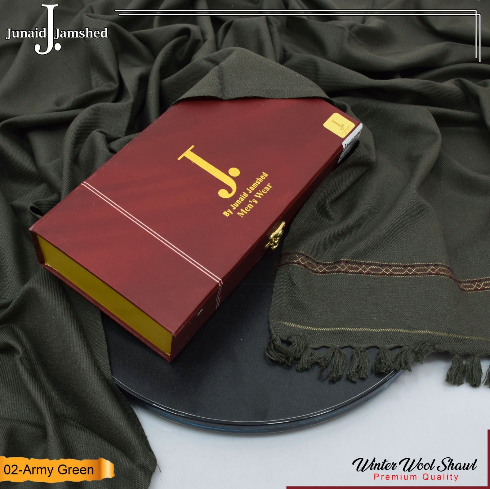 J. MEN'S SHAWL D208