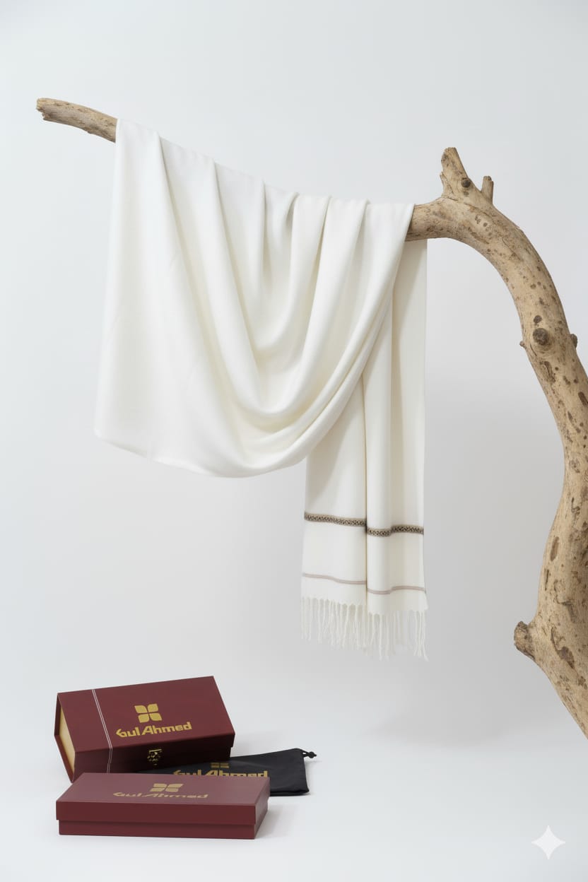GUL AHMED MEN'S SHAWL D100